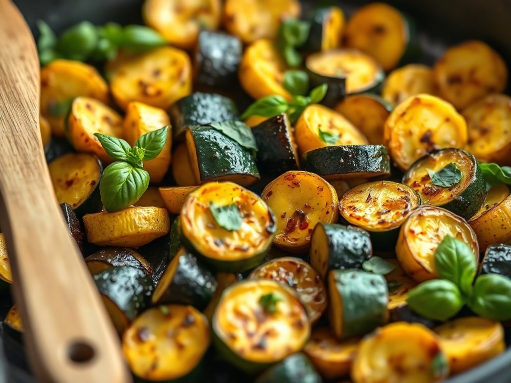 Sautéed Zucchini and Yellow Squash