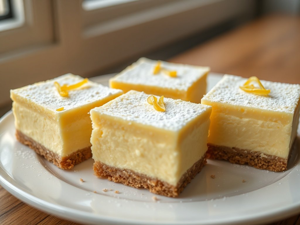 Easy 4-Ingredient Lemon Cheesecake Bites