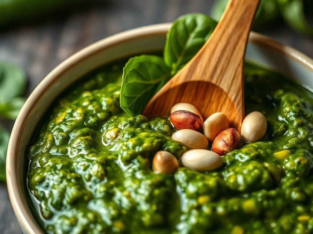 Homemade Basil Pesto Recipe
