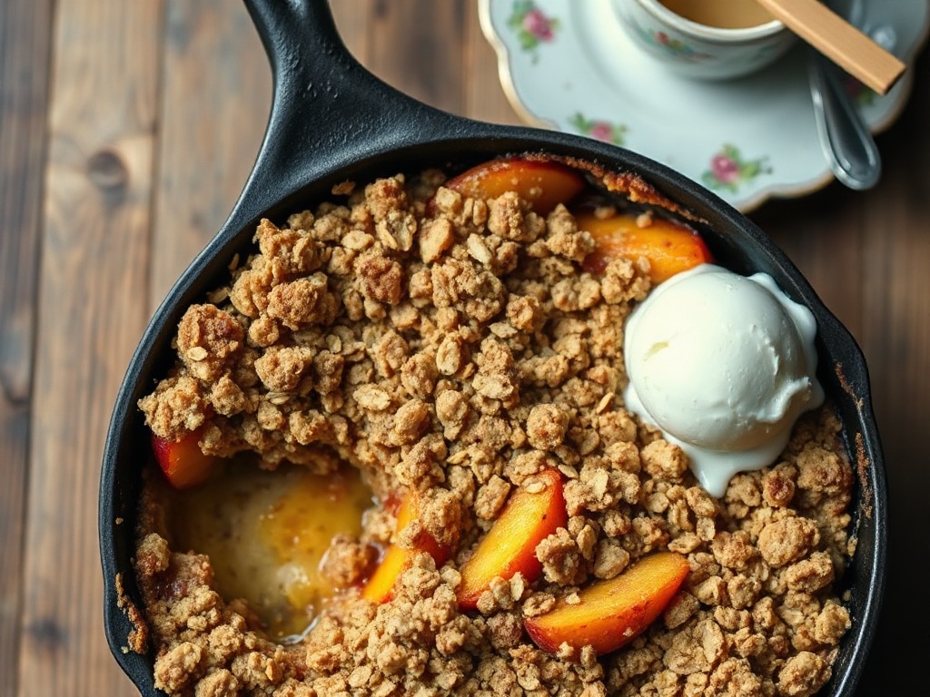 Easy Peach Crisp